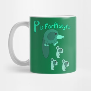 P is for Platypus Mug